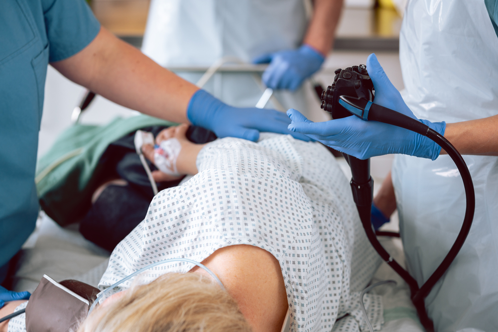 Patient,And,Doctor,In,Hospital,During,Colonoscopy Internist Hietzing - Dr. Marcus Franz